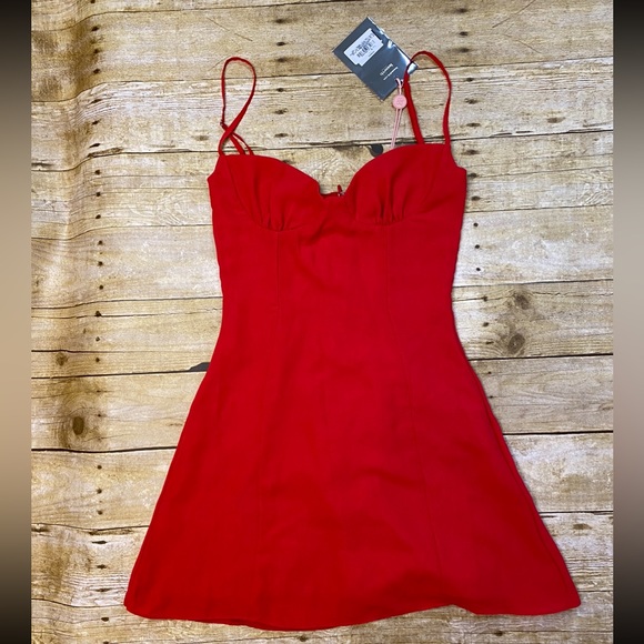 NWT HOUSE OF CB Christiana Floral Minidress - Picture 5 of 7